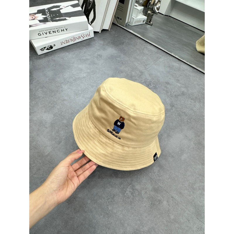 Mũ Nón Vành WHO.AU Vải Kaki Cao Cấp Hàng Xuất Hàn Xịn, Nón Thời Trang Nam Nữ