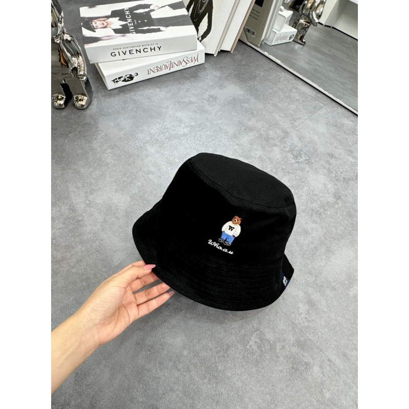 Mũ Nón Vành WHO.AU Vải Kaki Cao Cấp Hàng Xuất Hàn Xịn, Nón Thời Trang Nam Nữ