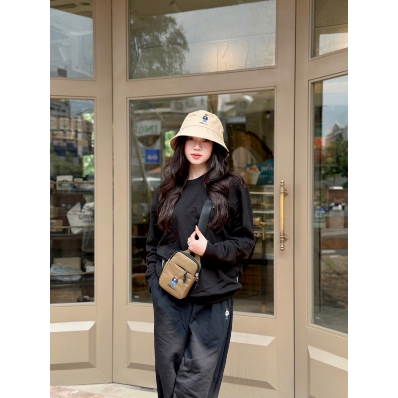 Mũ Nón Vành WHO.AU Vải Kaki Cao Cấp Hàng Xuất Hàn Xịn, Nón Thời Trang Nam Nữ