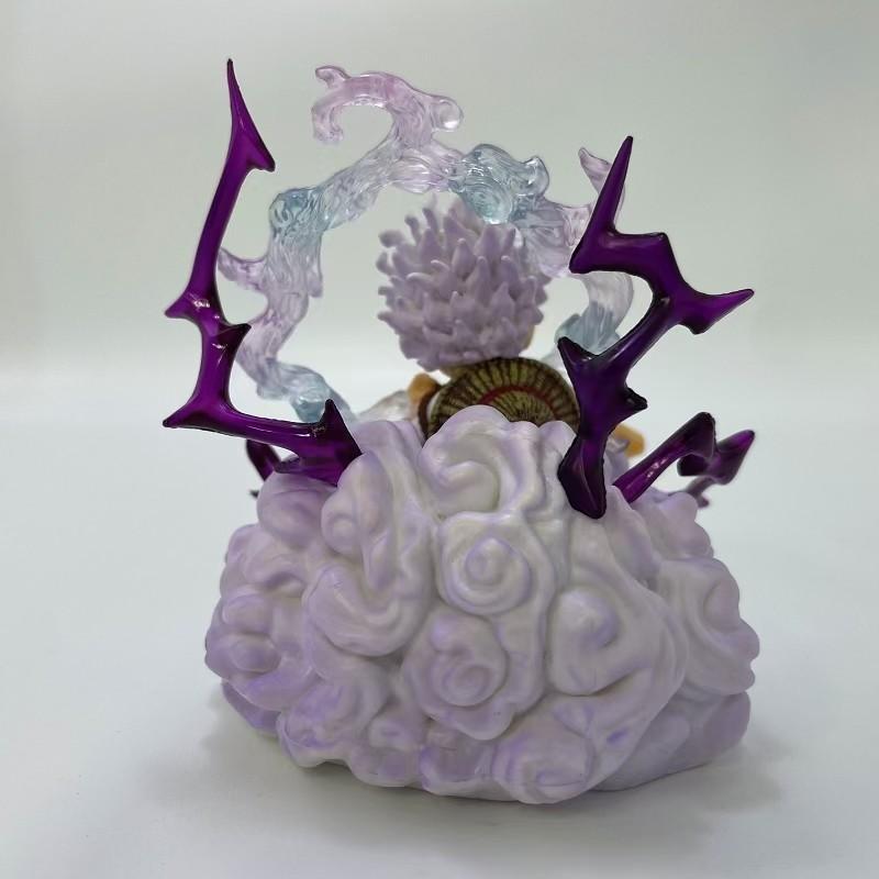 Mô hình Luffy Gear 5 tư thế ngồi siêu đẹp 13cm- One piece