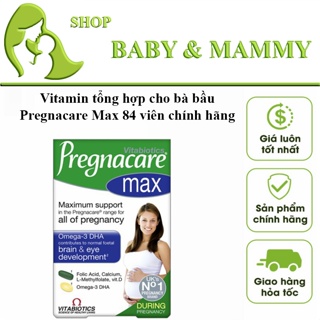 Pregnacare Max - Vitamin Tổng Hợp Cho Bà Bầu,Hộp 84 Viên