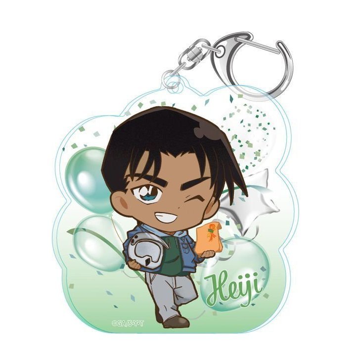 Móc khóa DETECTIVE CONAN ver SINH NHẬT Thám tử lừng danh in hình anime chibi mica trong acrylic keyring dễ thương