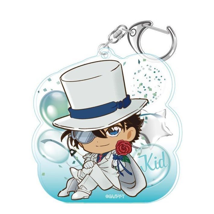 Móc khóa DETECTIVE CONAN ver SINH NHẬT Thám tử lừng danh in hình anime chibi mica trong acrylic keyring dễ thương