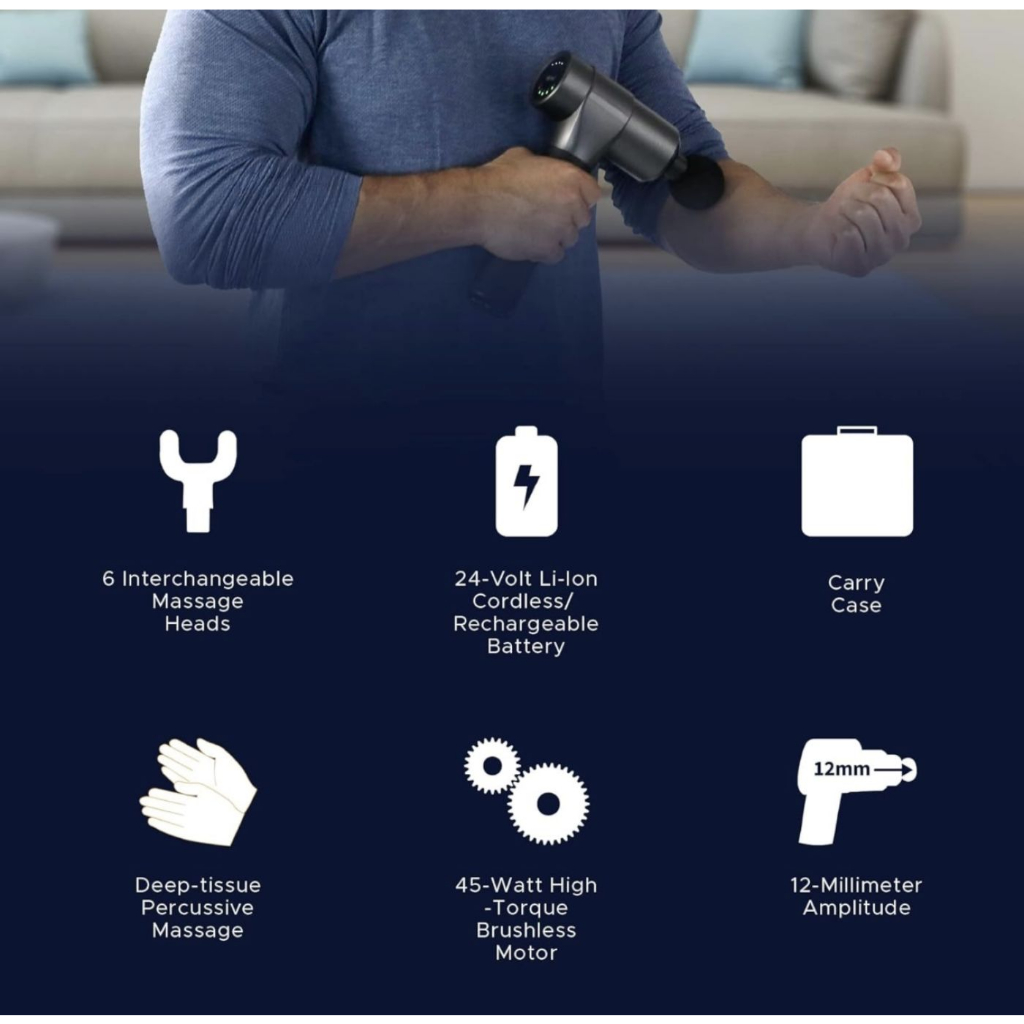 Súng Massage Full body INFINITY PR Pro