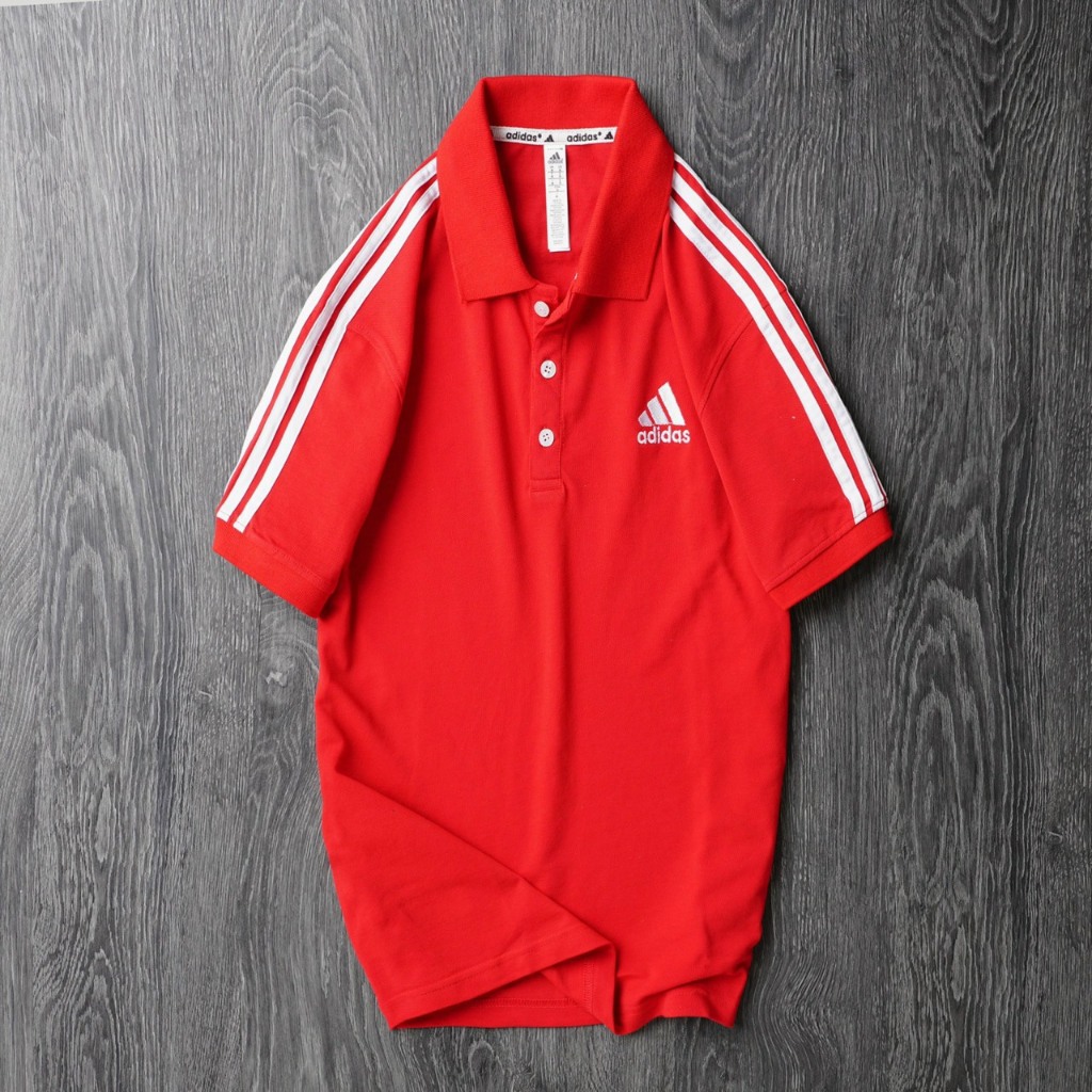 Bộ Quần Áo Polo Thể Thao Nam Nữ Cotton Co Giãn Meowist Red, Siêu Thấm Hút , Nhiều Màu Sắc