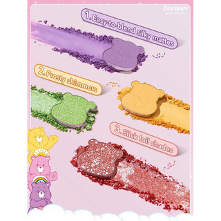 SHEGLAM Bảng Phấn Mắt 12 Ô New Collection Care Bears
