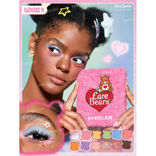 SHEGLAM Bảng Phấn Mắt 12 Ô New Collection Care Bears