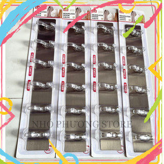 Thanh 6 Móc Nhựa Treo Đồ Loại 1 Dày,Bám Dính Chắc Dán Tường Nhà Bếp,Nhà Tắm