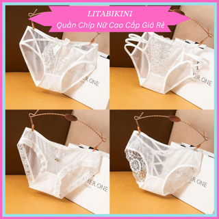COMBO 4 CHIẾC QUẦN LÓT REN NỮ MÀU TRẮNG - R07