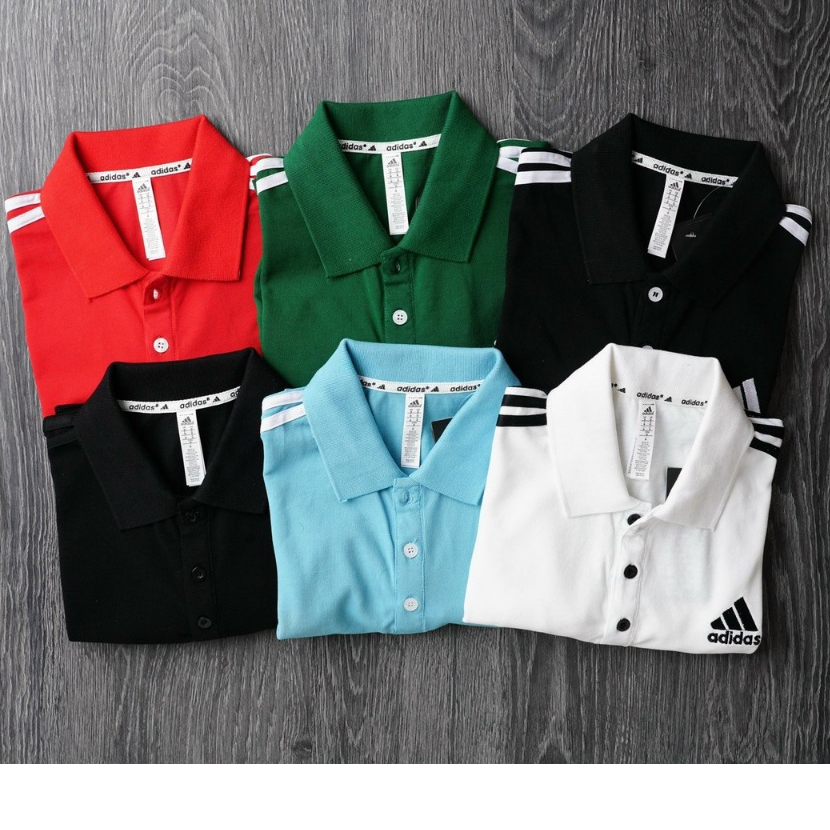 Bộ Quần Áo Polo Thể Thao Nam Nữ Cotton Co Giãn Meowist Red, Siêu Thấm Hút , Nhiều Màu Sắc