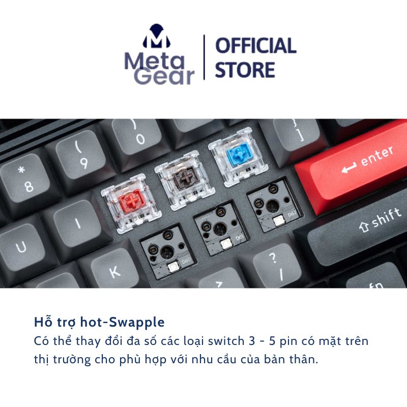 Bàn phím cơ Keychron Q3 Pro - Hỗ trợ QMK/VIA - Phiên bản đặc biệt bố cục TKL
