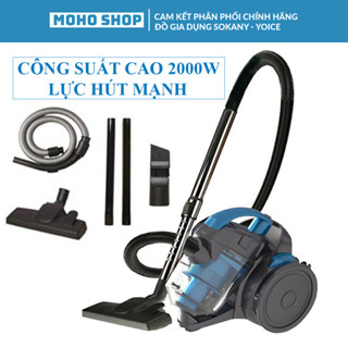 Máy hút bụi gia đình Sokany SK3381 công suất mạnh 2000W hút được bụi mịn và mọi góc ngách trong nhà