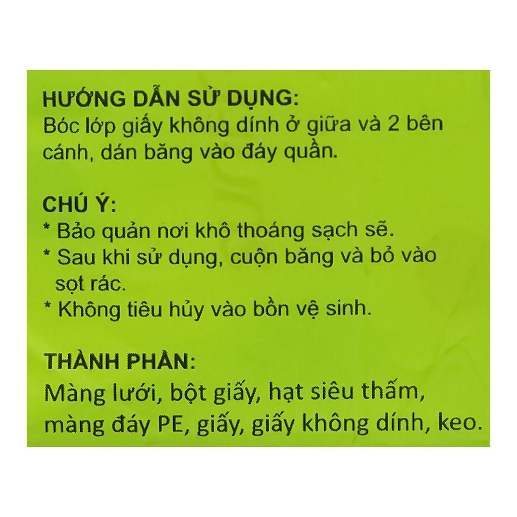 Combo 8 Gói Băng Vệ Sinh Sunfree Có Cánh 24cm