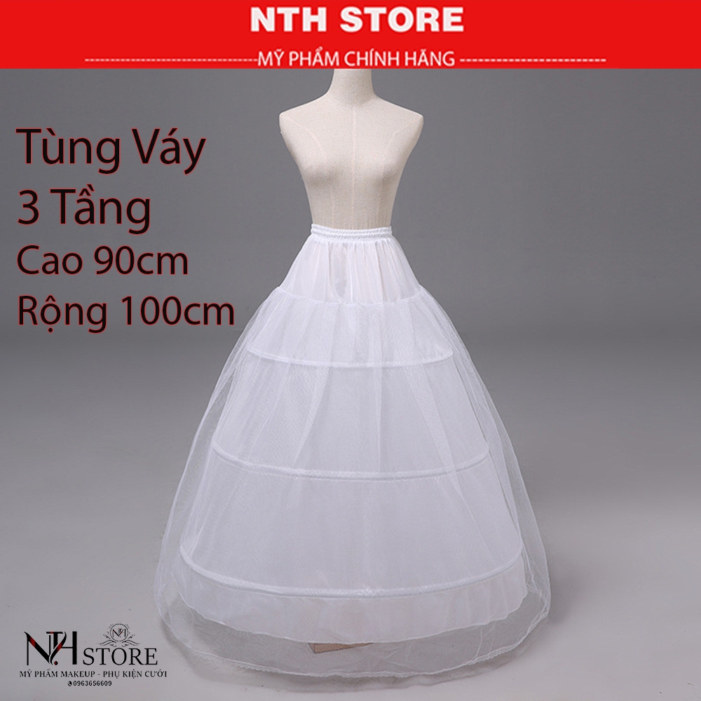 Tùng Váy Cô Dâu 3 Tầng , 4 Tầng , 6 Tầng , 8 Tầng  Làm  Phồng Váy Cô Dâu chuyên dùng cho các tiệm áo cưới