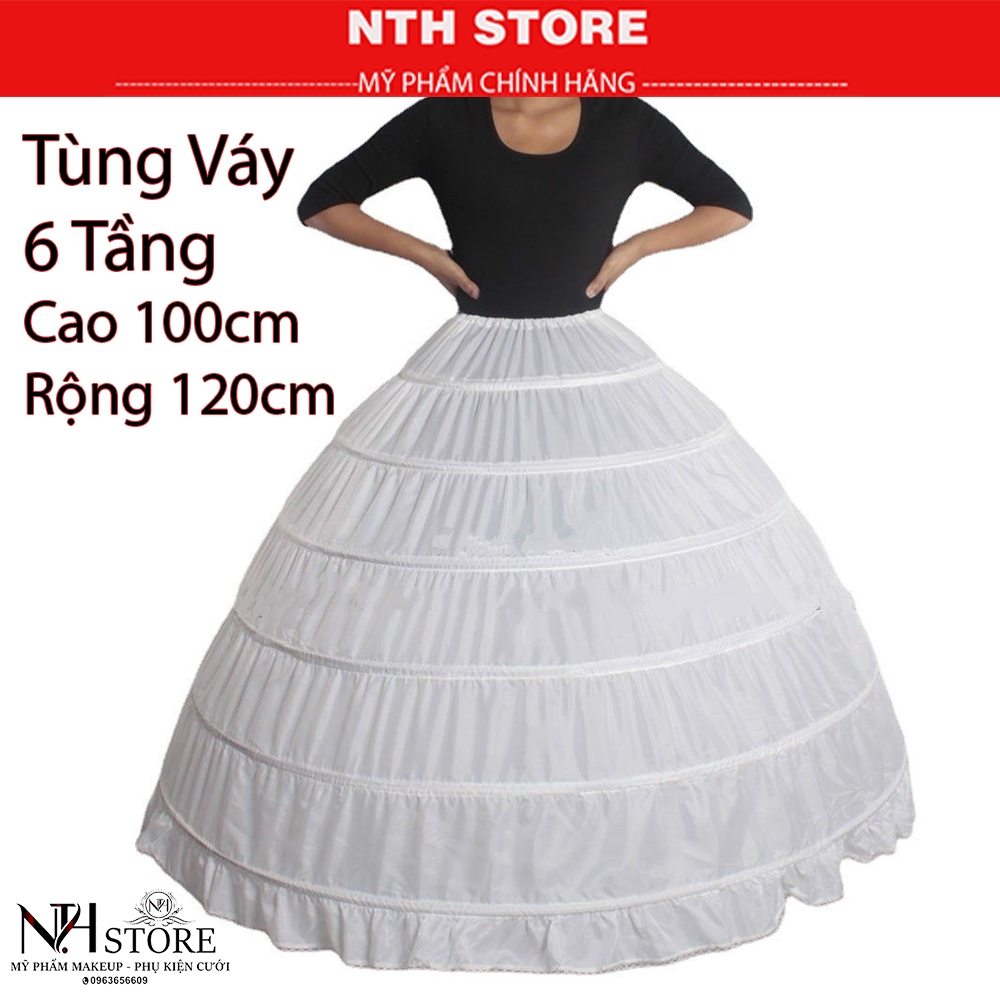Tùng Váy Cô Dâu 3 Tầng , 4 Tầng , 6 Tầng , 8 Tầng  Làm  Phồng Váy Cô Dâu chuyên dùng cho các tiệm áo cưới