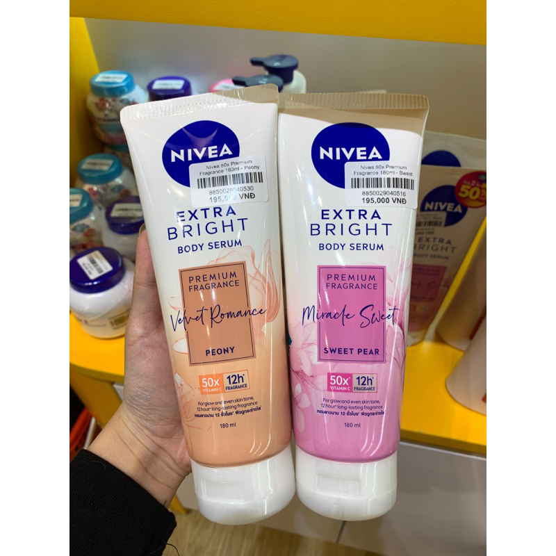 Body Serum NIVEA Extra Bright Premium Fragrance