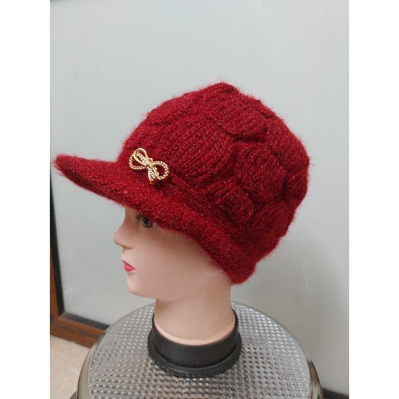 Mũ len bêrê lưỡi trai