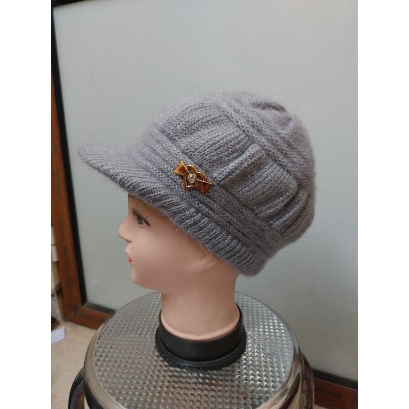 Mũ len bêrê lưỡi trai