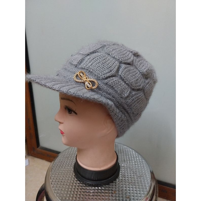 Mũ len bêrê lưỡi trai