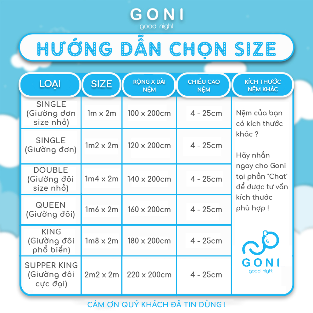 Bộ Ga Gối Cotton Tici GONI Drap Giường Đủ Màu Đủ Kích Thước Trải Nệm Không Kèm Ruột