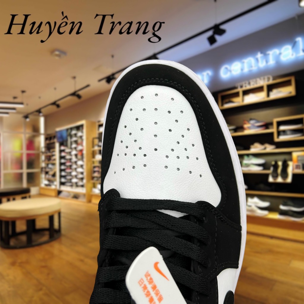 Giày Jordan Panda Màu Đen Trắng, Giày JD1 Low Cổ Thấp Nam Nữ Hàng Đẹp Full Box Bill Dễ Phối Đồ | BigBuy360 - bigbuy360.vn