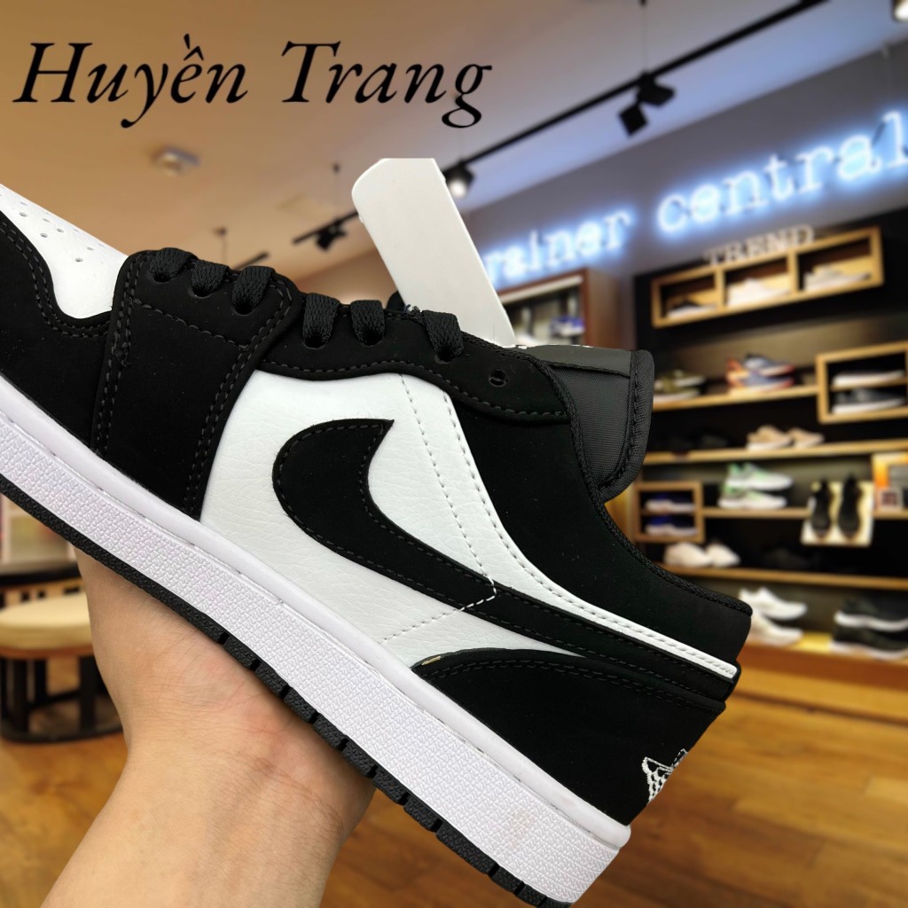 Giày Jordan Panda Màu Đen Trắng, Giày JD1 Low Cổ Thấp Nam Nữ Hàng Đẹp Full Box Bill Dễ Phối Đồ | BigBuy360 - bigbuy360.vn
