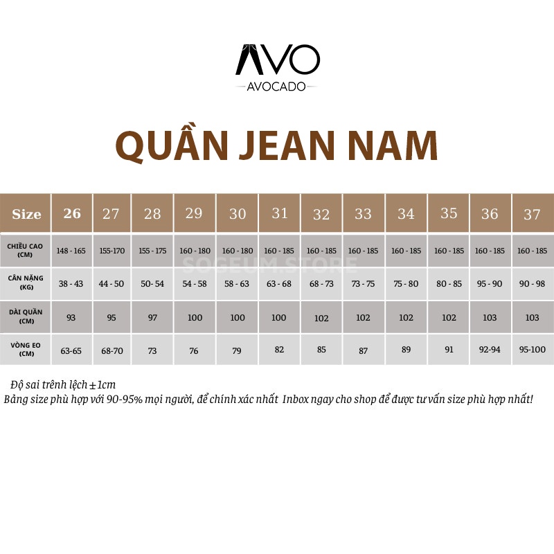 Quần jean nam skinny màu xanh Retro AVOCADO, quần bò co giãn 4 chiều slimfit chất vải bò cao cấp