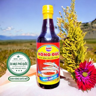 Nước mắm hồng đức phú quốc - 500ml 43 độ đạm
