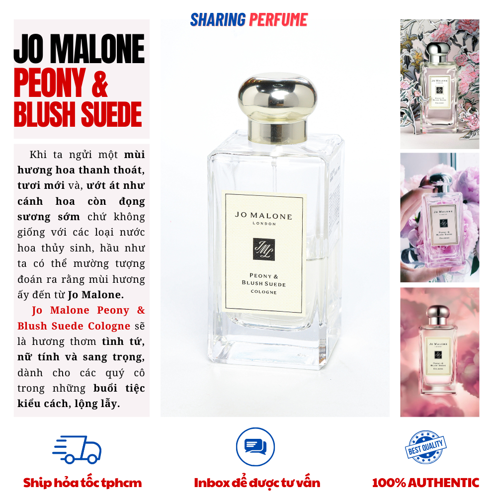 Sharingperfume - nước hoa Jomalone Peony and Blush Suede