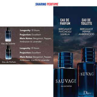 Sharingperfum - nước hoa Dior Sauvage Edp & Edt [ Mẫu thử 1Oml ]