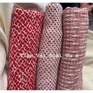 Vải tweed sang trọng - khổ 1,5m