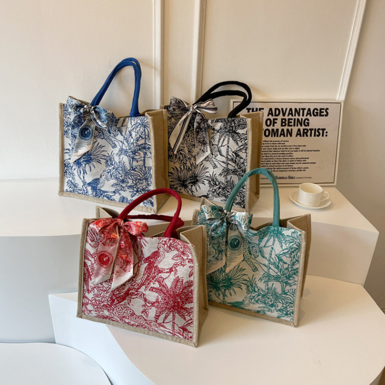 Túi vải canvas cỡ lớn, túi tote du lịch, dạo phố thời trang, tiện dụng