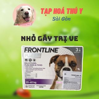 Frontline plus nhỏ gáy trị ve rận bọ chét cho chó