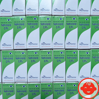 Nước muối sinh lý 0,9% nhỏ mắt, nhỏ mũi cho bé
