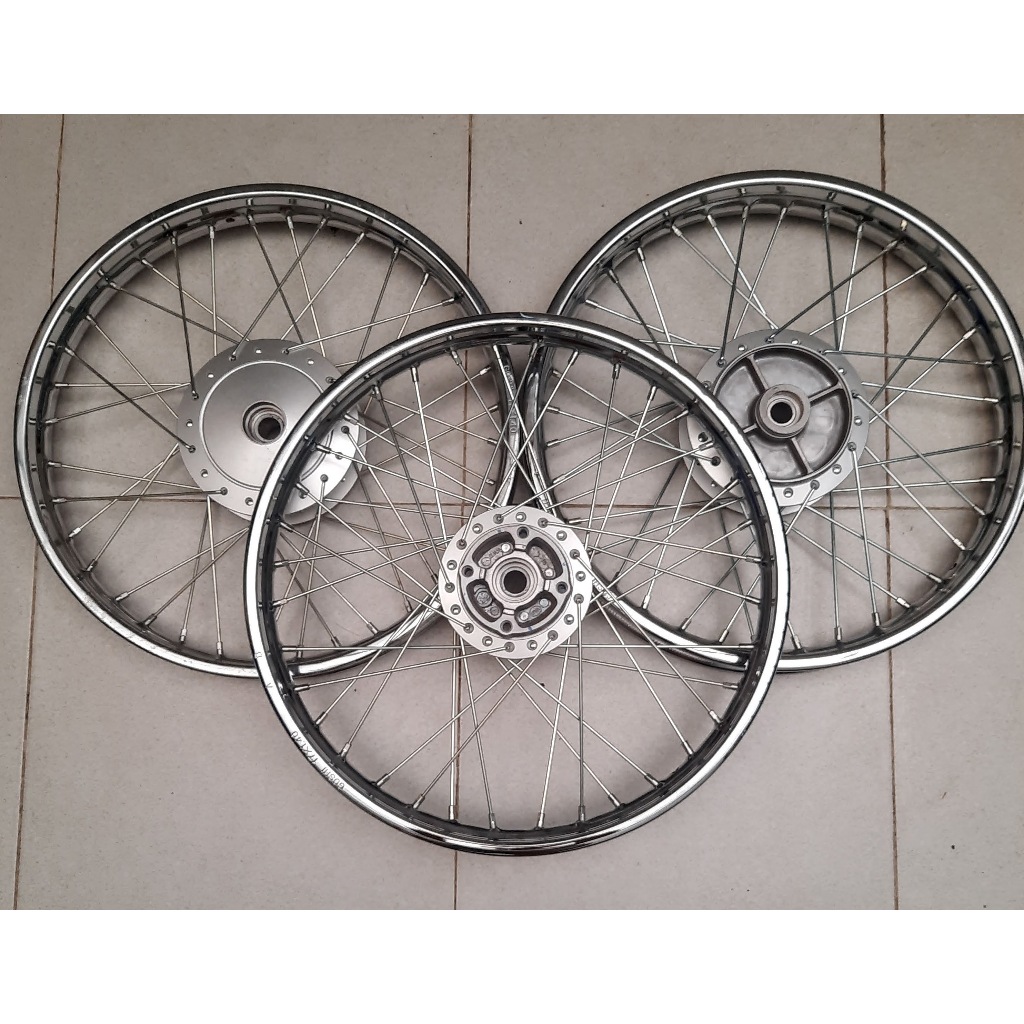 Bánh căm zin Wave Niềng Goshi dành cho Wave@ , Blade, Ws110 thắng đùm trước sau