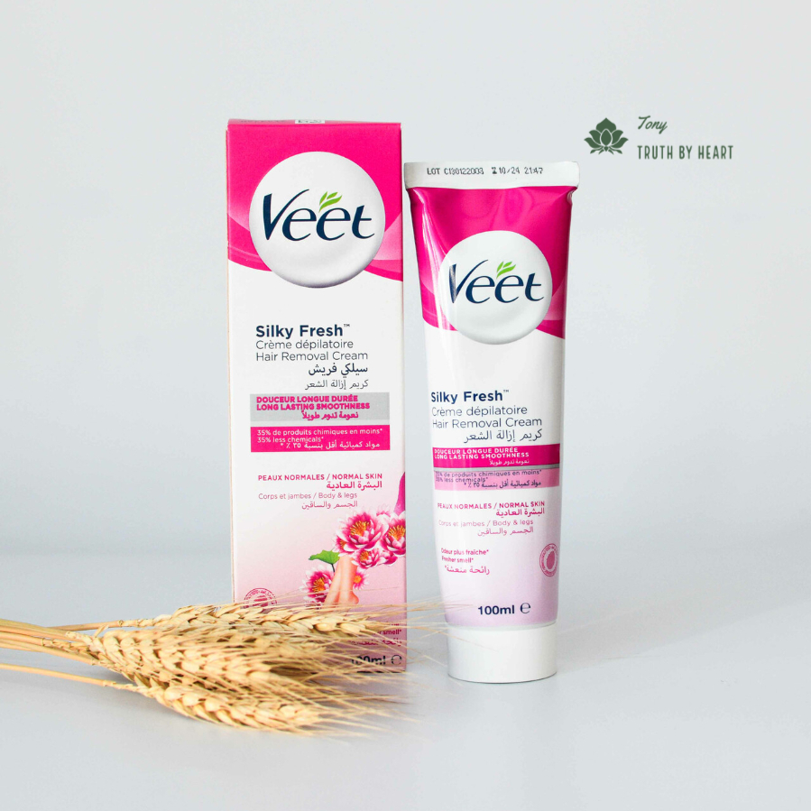 Kem tẩy lông Veet nội địa Pháp 100ml – Cream Depilatoire