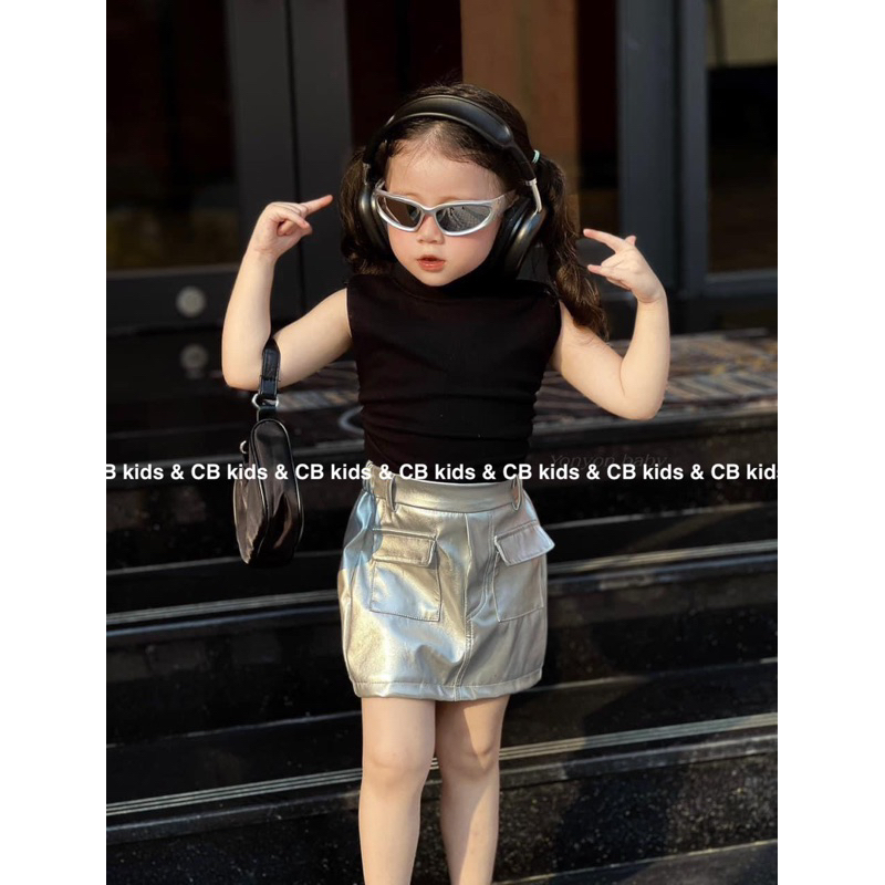 Sét váy  phong cách  Hàn quốc cho bé yêu