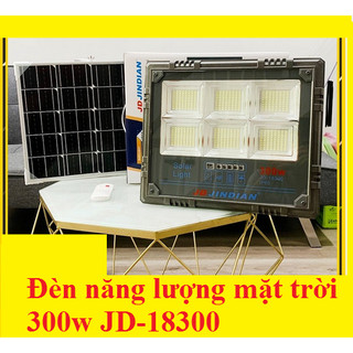 Đèn pha năng lượng mặt trời 300w jd-18300 , đèn led năng lượng mặt trời 300w jd-18300