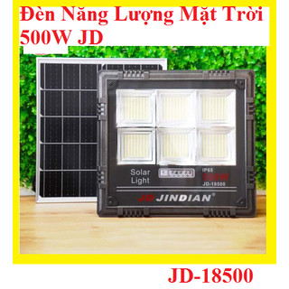 Đèn pha năng lượng mặt trời 500w jd-18500 , jd - 18500 - đèn năng lượng mặt trời 500w jd