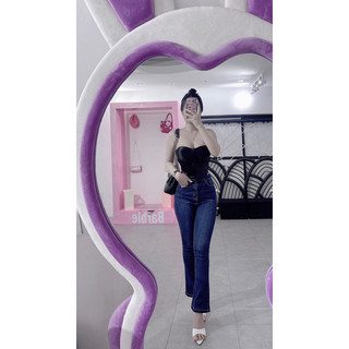 Jean loe xanh đậm 100cm