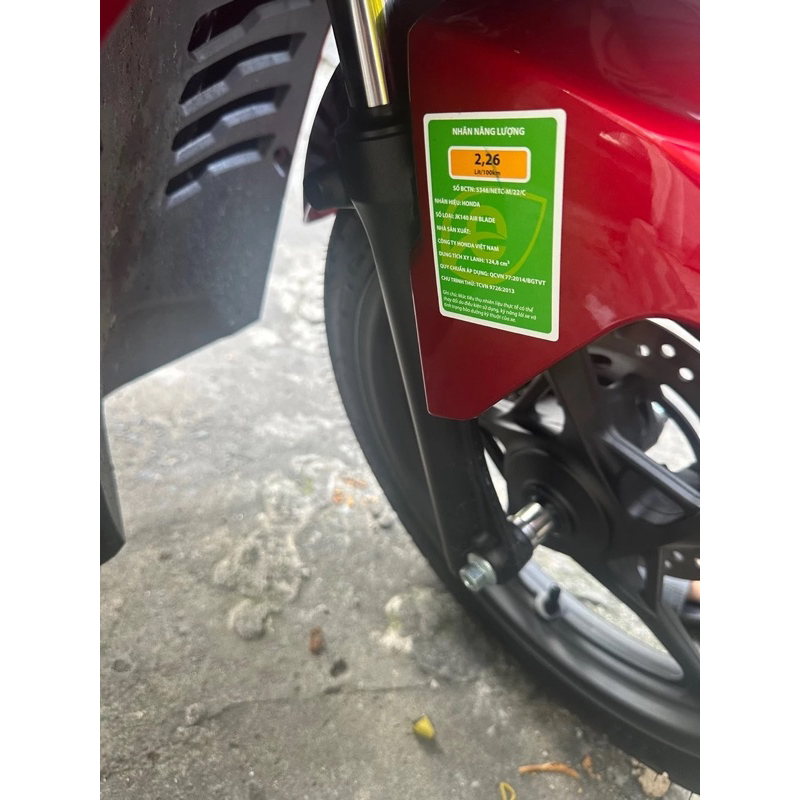 Tem zin năng lượng xanh Airblade 125. hàng chuẩn zin sắc nét