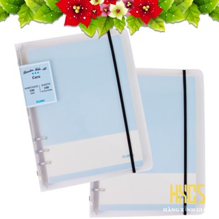 Sổ CÒNG KLONG A5 Dash Caro100 tờ 100gsm 06 lỗ, HXGS binder nét đứt caro MS 516