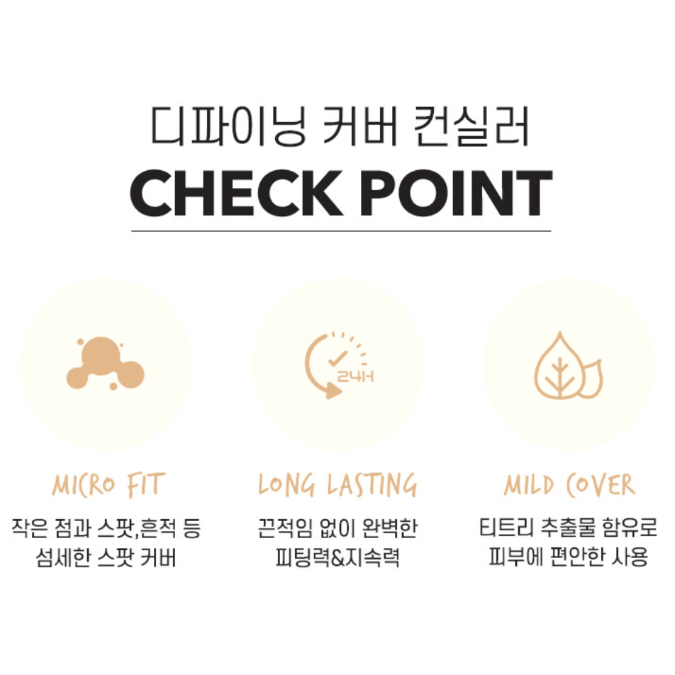 Che khuyết điểm WAKEMAKE Defining Cover Concealer SPF30 PA++ 6g