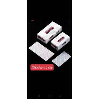 Giấy uốn nóng mẫu mới siêu mỏng 1 hộp 1000 miếng