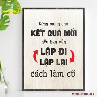 Tranh treo tường câu nói nổi tiếng thay đổi cuộc sống