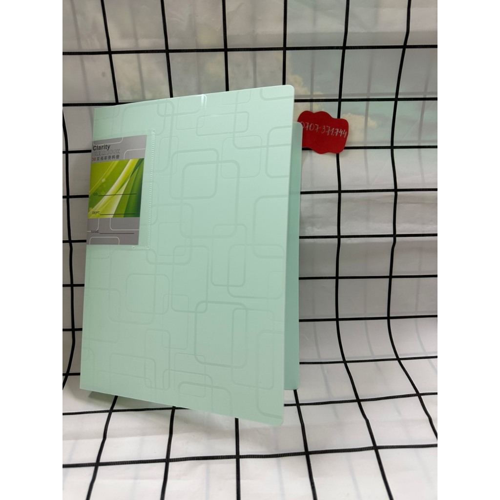 Bìa Đựng Hồ Sơ A5 Bằng Nhựa 20/30/40/60/80/100 Lá Đựng Hồ Sơ Tài Liệu