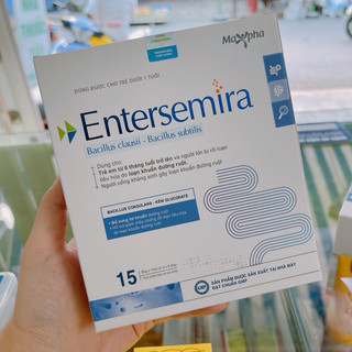 Men ENTERSEMIRA Bacillus clausii- Bacillus subtilis