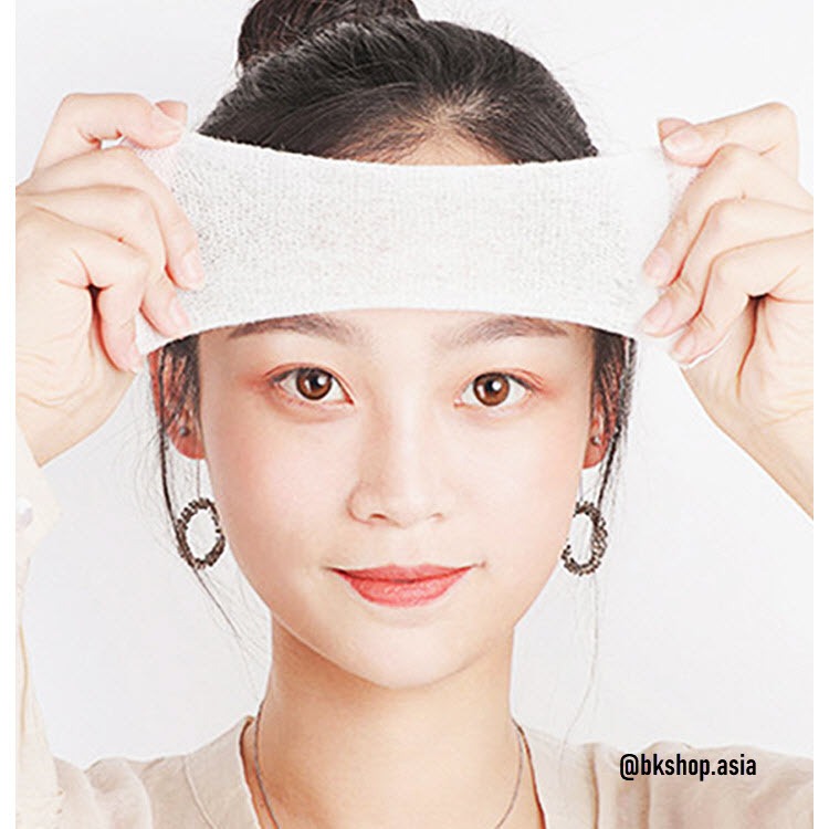 Bông đắp Toner, Lotion mask Yizhilian/KIMHOME 100% Cotton, bông tẩy trang mỏng co giãn tốt