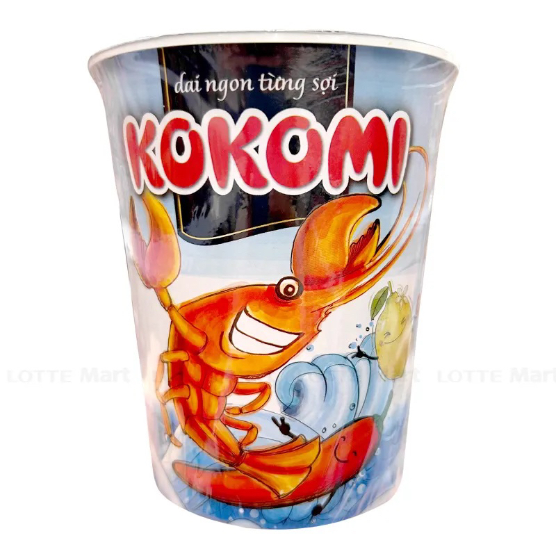 Thùng 24 ly mì Kokomi tôm chua cay chanh ớt 65g