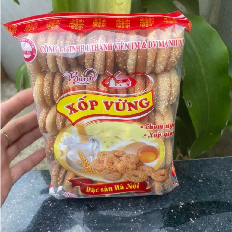 Gói 200g Bánh Xốp Vừng Thơm Ngon Xốp Giòn